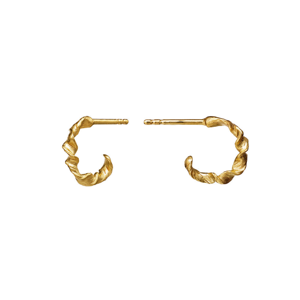 Amalie øreringe - forgyldt